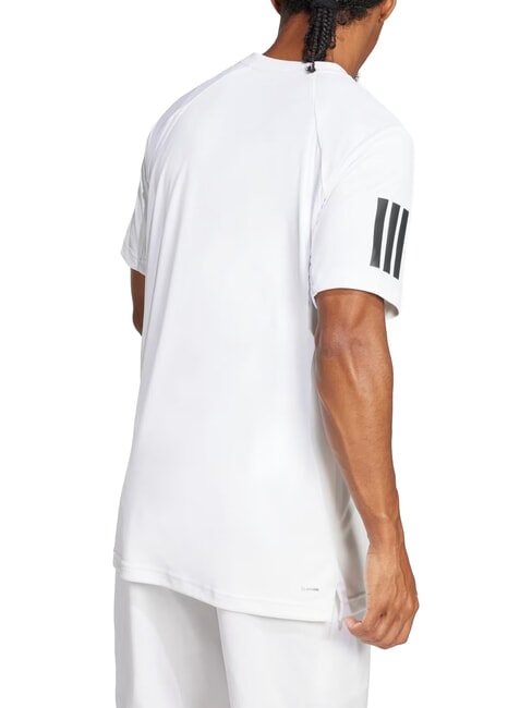 CLUB 3 STRIPES Maglietta da tennis white - T-shirt Uomo