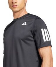 ADIDAS CLUB 3 STRIPES Maglietta da tennis black - T-shirt Uomo - 5