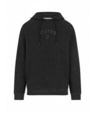 GUESS TEXTURED PATCH LOGO Felpa con cappuccio jetbla - Felpe Uomo - 3
