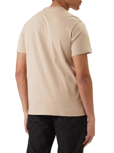 TERRY LOGO T-Shirt in cotone neutral sand - T-shirt Uomo