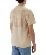 GUESS BASIC 4G MIST T-Shirt in cotone light oak multi - T-shirt Uomo - 2