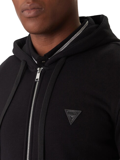 BASIC Felpa full zip jetbla - Felpe Uomo