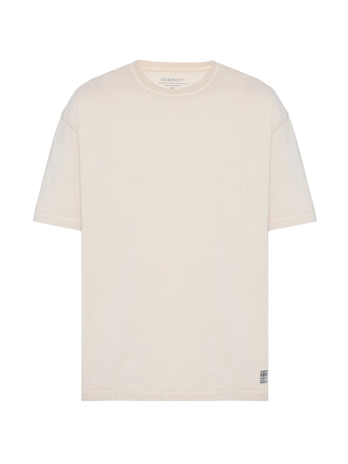 ACID WASH T-Shirt in cotone light oak - T-shirt Uomo