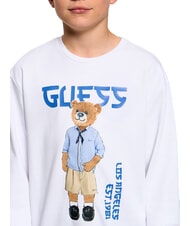 GUESS ACTIVE Felpa in cotone purwhite - Felpe Bambini - 3