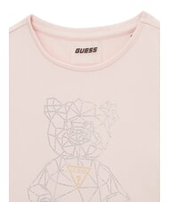 GUESS MINIME Maglietta in cotone dream pink - T-shirt Bambino - 3