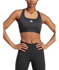 ADIDAS PWRCT Reggiseno sportivo, scollo squadrato black - Reggiseni Donna - 2