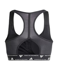 ADIDAS PWRCT Reggiseno sportivo, scollo squadrato black - Reggiseni Donna - 3