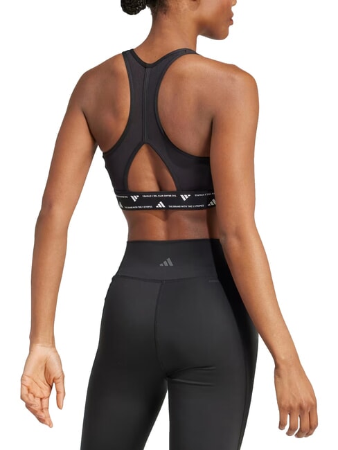 PWRCT Reggiseno sportivo, scollo squadrato black - Reggiseni Donna