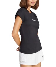 ADIDAS LINEAR T-shirt a maniche corte, puro cotone black - T-shirt e Top Donna - 3