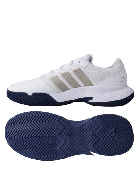 GAMECOURT 2 Scarpe da running white - Scarpe Uomo