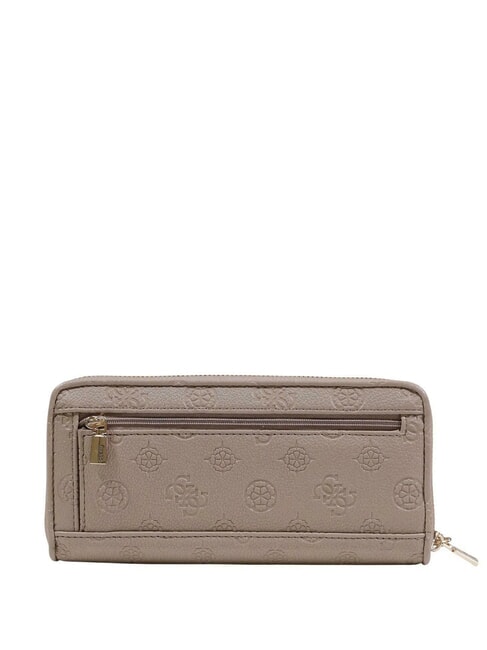 ANISE Portafoglio Medio dark taupe logo - Portafogli Donna