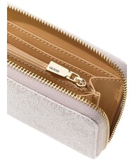 GUESS LAUREL 2 Portafoglio medio logo 4G con zip bone logo - Portafogli Donna - 3