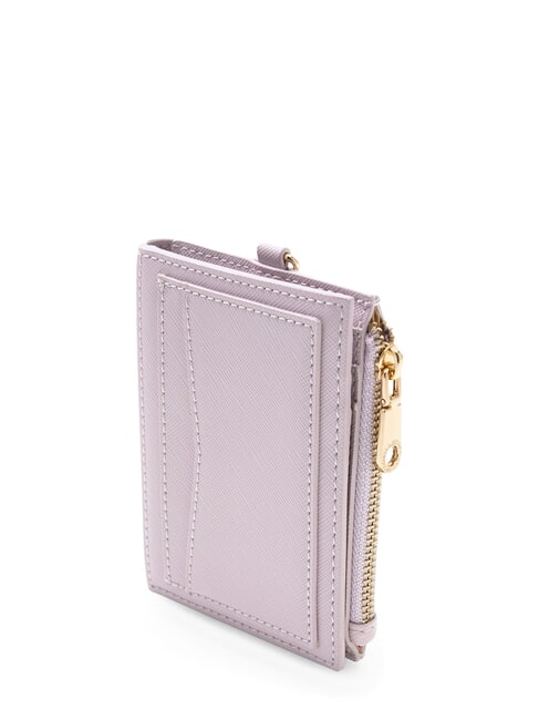 SAFFIANO Porta carte con portachiavi lilac - Portachiavi