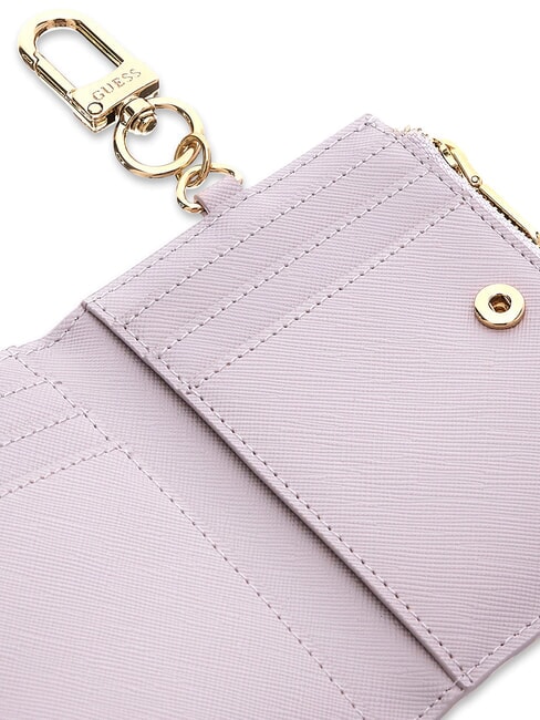 SAFFIANO Porta carte con portachiavi lilac - Portachiavi