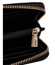 GUESS BIANCA Portafoglio Medio NERO - Portafogli Donna - 2