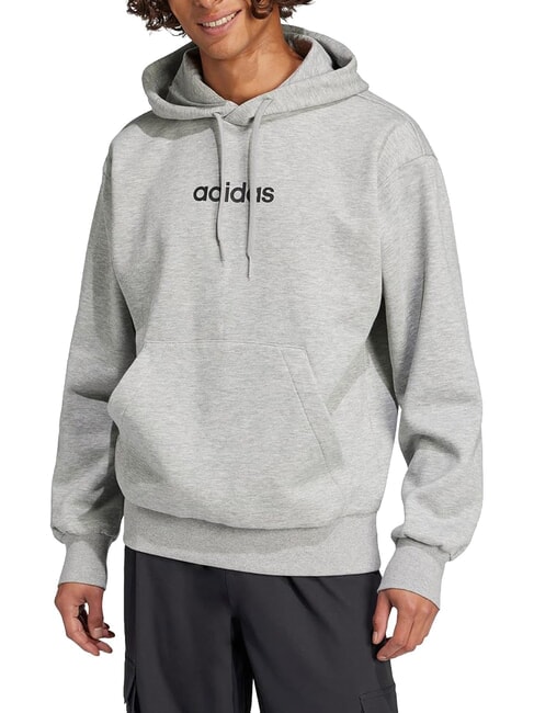 LINEAR Felpa con cappuccio grey - Felpe Uomo