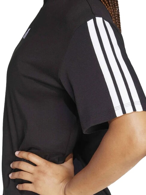 3 STRIPES T-shirt sportiva, puro cotone black - T-shirt e Top Donna
