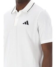 ADIDAS SMALL LOGO Polo a maniche corte, puro cotone white - Polo Uomo - 5