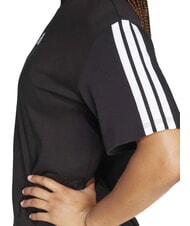 ADIDAS 3 STRIPES T-shirt sportiva, puro cotone black - T-shirt e Top Donna - 4