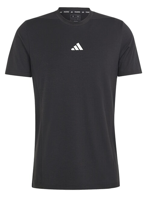 D4T T-shirt a manica corte black - T-shirt Uomo