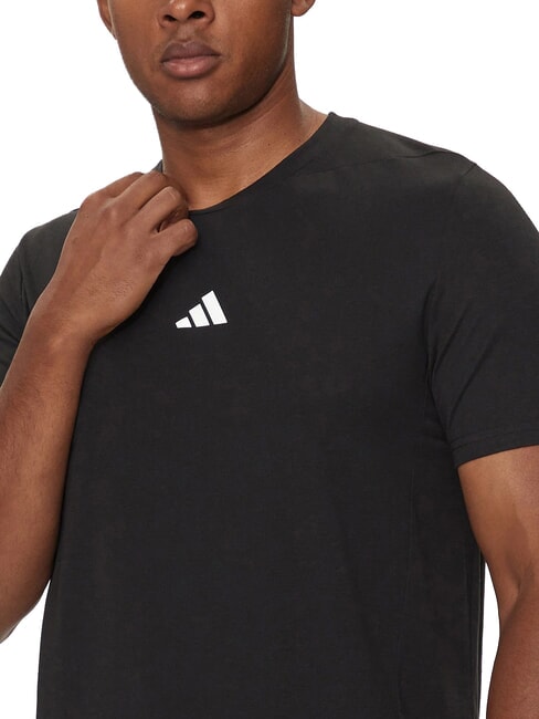 D4T T-shirt a manica corte black - T-shirt Uomo