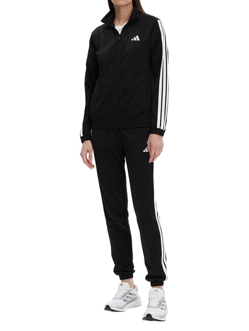 3 STRIPES Felpa a collo alto black - Felpe Donna