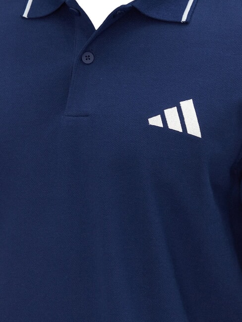 SMALL LOGO Polo a maniche corte, puro cotone blue - Polo Uomo