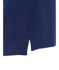 ADIDAS SMALL LOGO Polo a maniche corte, puro cotone blue - Polo Uomo - 5