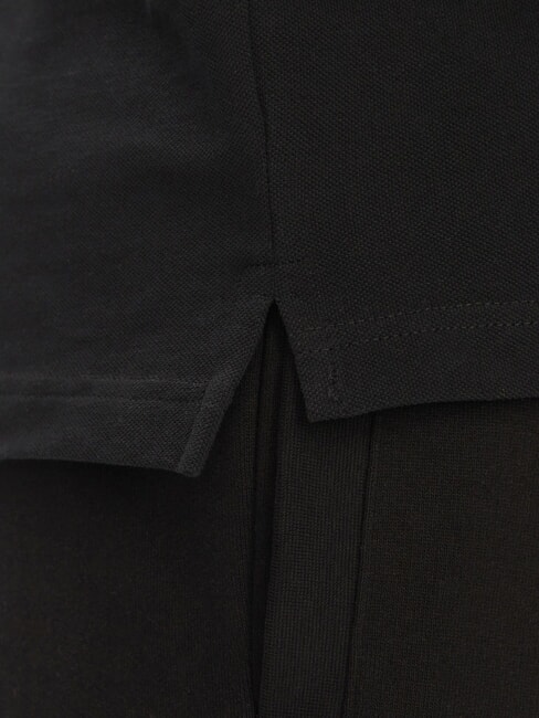 SMALL LOGO Polo a maniche corte, puro cotone black - Polo Uomo