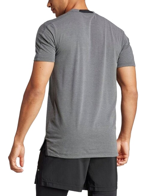 D4T T-shirt a manica corte dark grey - T-shirt Uomo