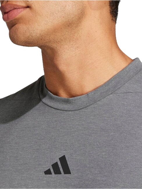 D4T T-shirt a manica corte dark grey - T-shirt Uomo