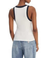 GUESS JEANS EMBRO Canotta purwhite - T-shirt e Top Donna - 2