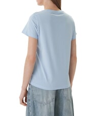 GUESS JEANS I LOVE T-Shirt in cotone fog blue - T-shirt e Top Donna - 2