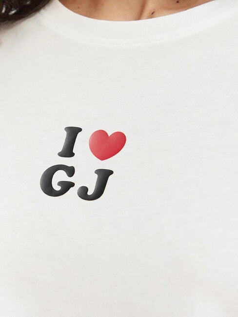 I LOVE T-Shirt in cotone purwhite - T-shirt e Top Donna