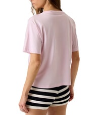 GUESS JEANS BOXY PRINT STAR T-Shirt in cotone summer lilac - T-shirt e Top Donna - 2