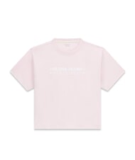 GUESS JEANS BOXY PRINT STAR T-Shirt in cotone summer lilac - T-shirt e Top Donna - 3