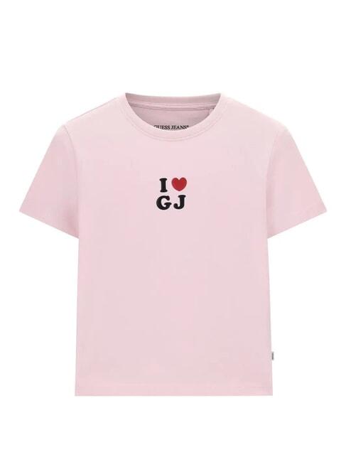 I LOVE T-Shirt in cotone summer lilac - T-shirt e Top Donna