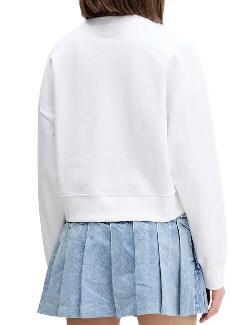 DROP Felpa in cotone purwhite - Felpe Donna