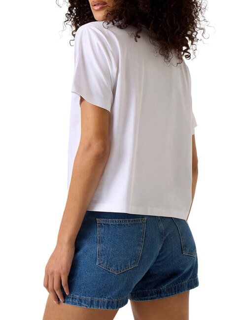 BOXY PRINT STAR T-Shirt in cotone purwhite - T-shirt e Top Donna