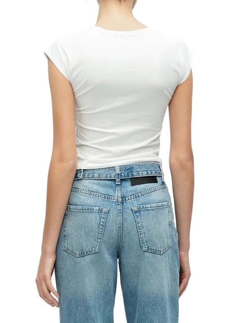 RAGLAN T-Shirt in cotone purwhite - T-shirt e Top Donna