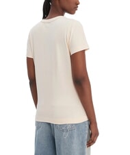 GUESS 3D SCRIPT Maglietta in cotone cosmic vanilla - T-shirt e Top Donna - 2