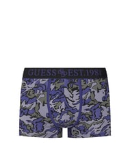GUESS JOE Tre paia di boxer terrain camou blue - Slip Uomo - 4