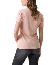 GUESS STUDS SCRIPT T-shirt manica corta peach creme - T-shirt e Top Donna - 3