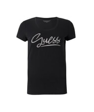 GUESS LEO TRIANGLE T-Shirt a maniche corte jetbla - T-shirt e Top Donna - 4