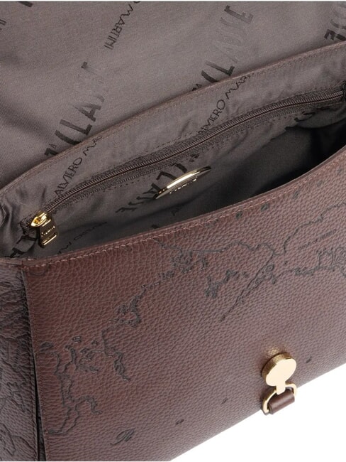 GOLDEN COIN MESSENGER Borsa a spalla, con tracolla cioccolato - Borse Donna