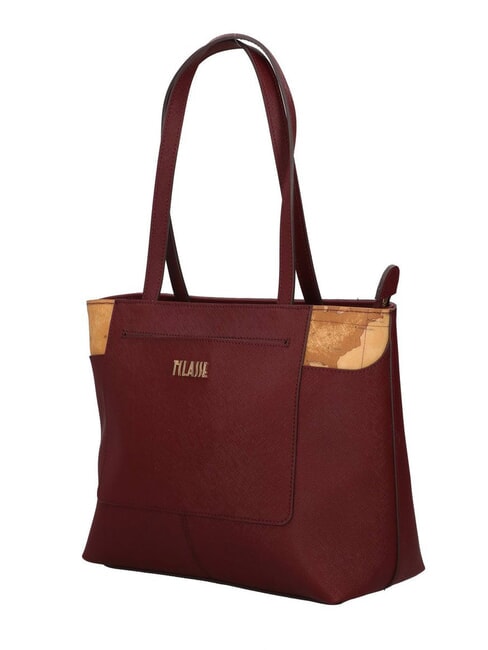 WEST CITY Shopper a spalla burgundy - Borse Donna