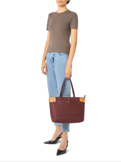 WEST CITY Shopping Bag burgundy - Borse Donna