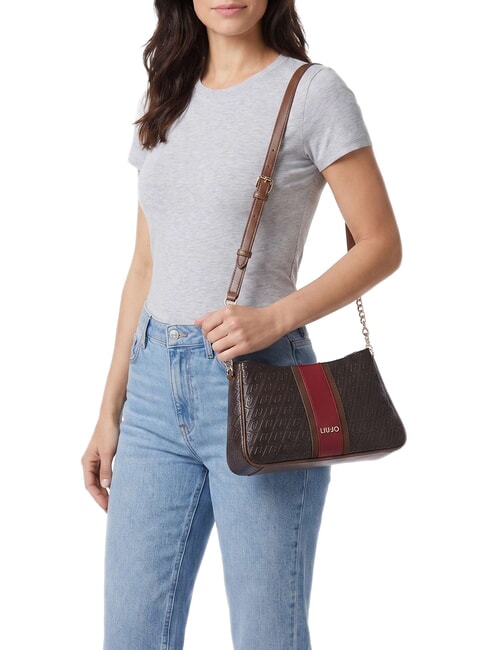 EMATITE Borsa a tracolla deep brown - Borse Donna