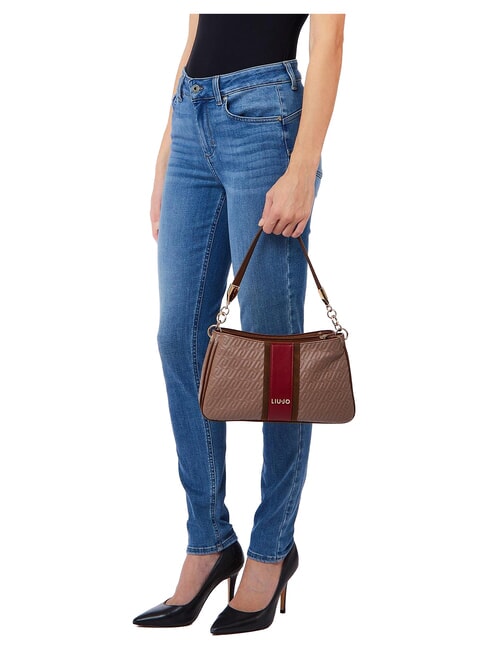 EMATITE Borsa a spalla, con tracolla mocha - Borse Donna