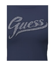 GUESS GLITTER LOGO T-shirt a manica corta, glitterata blackened blue - T-shirt e Top Donna - 3